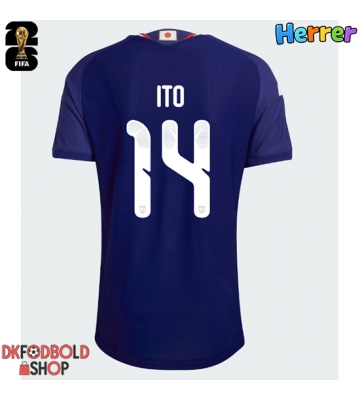 Japan Junya Ito #14 Hjemmebanetrøje VM 2026 Kort ærmer